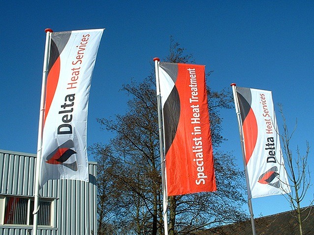 Baniervlag bestellen - reclamekanon