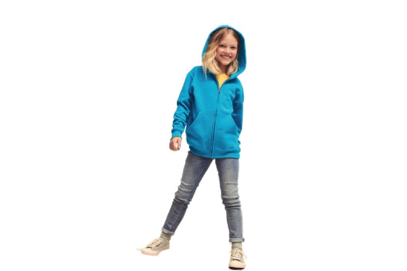 Fruit Of The Loom SS225 Classic hooded Kid's sweatshirt jacket