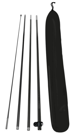 Aluminium Stokkenset beachflag