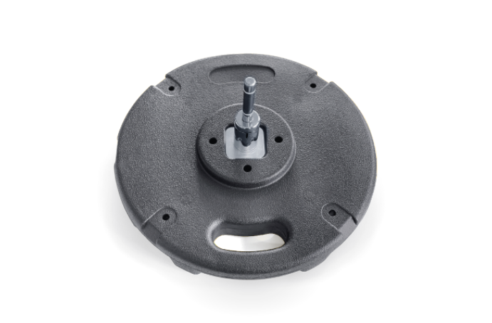 Haltervoet voor beachflag (voor aluminium stokken)